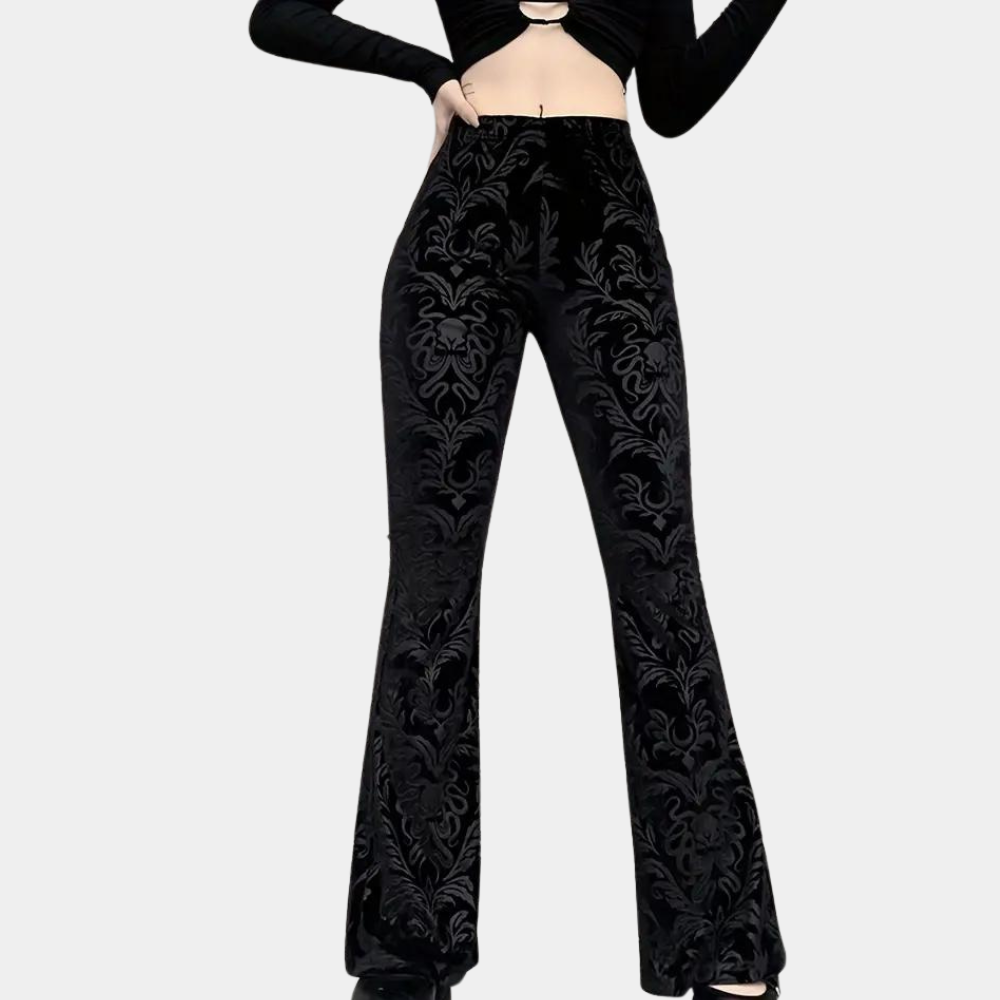 Valenzora | Elegante, ausgestellt geschnittene Damenhose