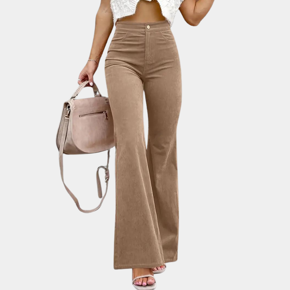 Valenzora | Elegante, ausgestellt geschnittene Damenhose