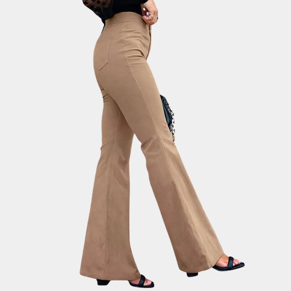 Valenzora | Elegante, ausgestellt geschnittene Damenhose