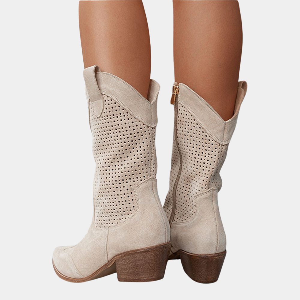 Valenzora | Cowboy Style Orthopedic Boots for Women - Comfortable & Fashionable