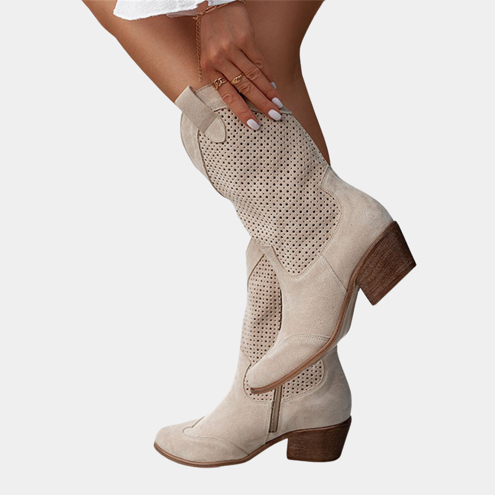 Valenzora | Cowboy Style Orthopedic Boots for Women - Comfortable & Fashionable