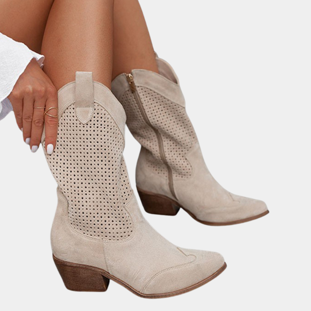 Valenzora | Cowboy Style Orthopedic Boots for Women - Comfortable & Fashionable