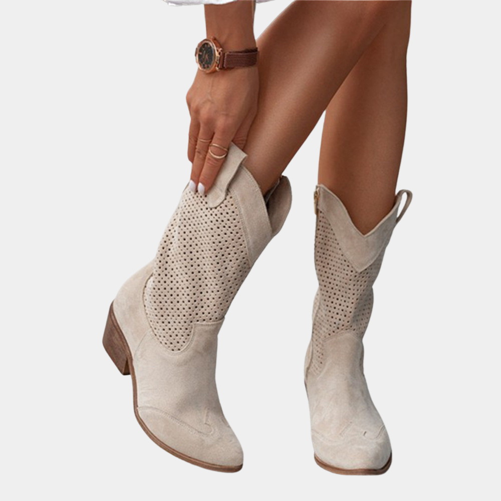 Valenzora | Cowboy Style Orthopedic Boots for Women - Comfortable & Fashionable