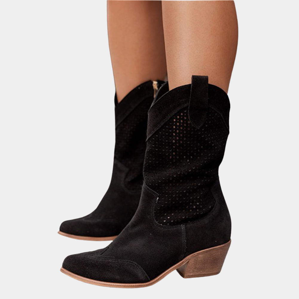 Valenzora | Cowboy Style Orthopedic Boots for Women - Comfortable & Fashionable