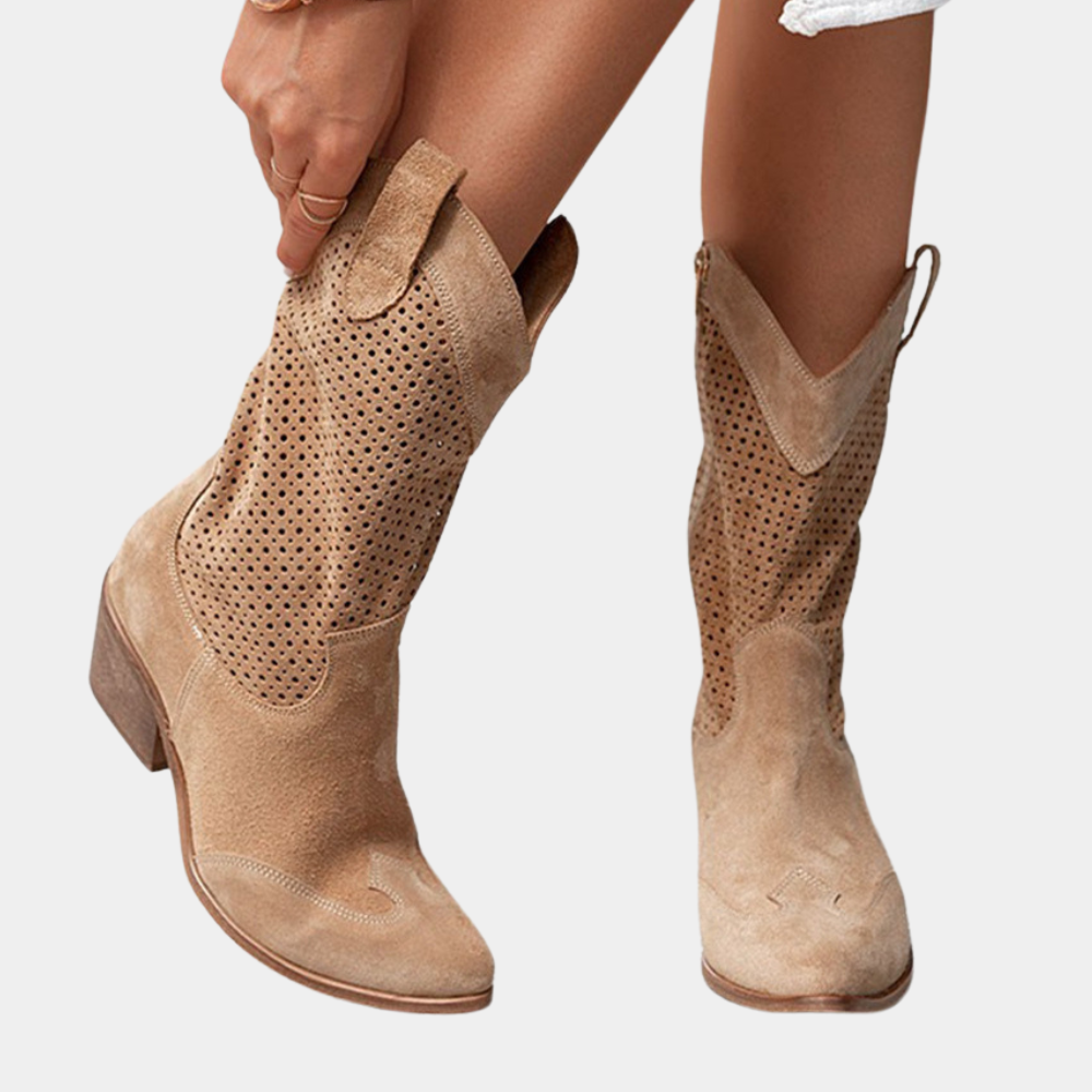 Valenzora | Cowboy Style Orthopedic Boots for Women - Comfortable & Fashionable