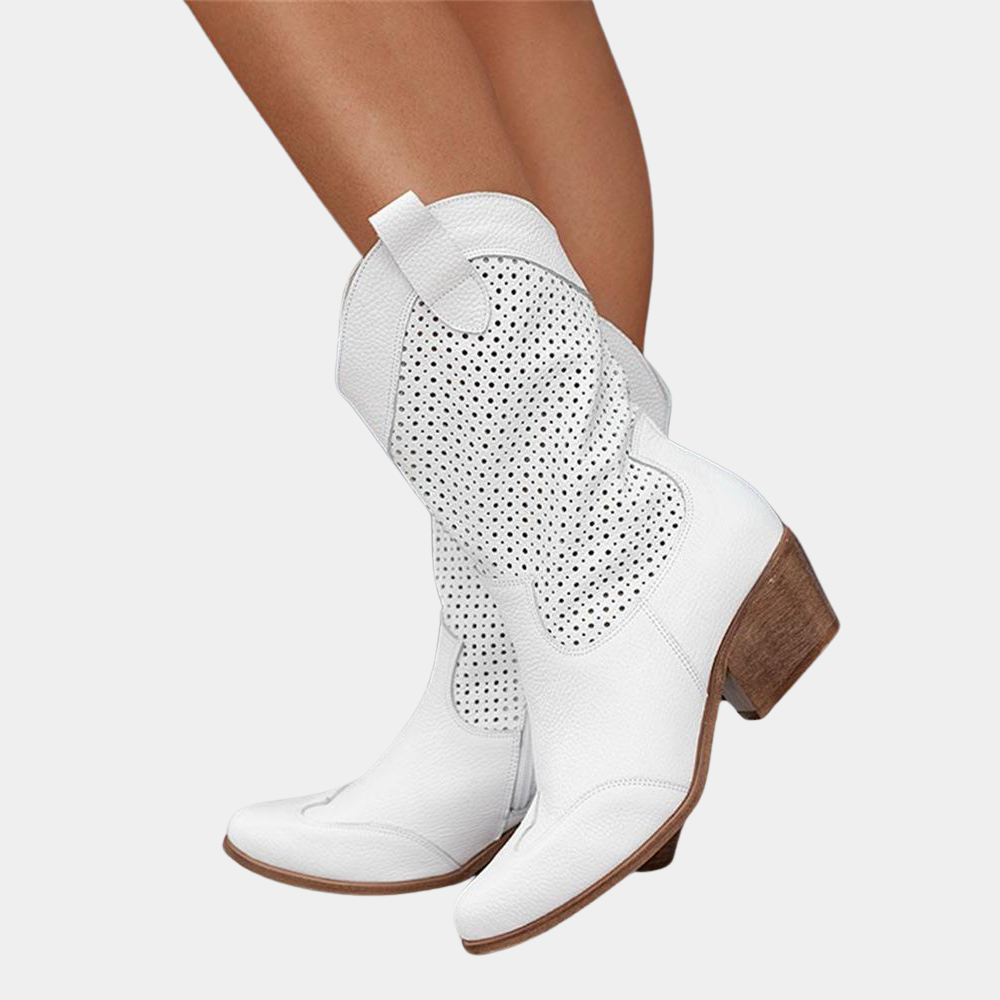 Valenzora | Cowboy Style Orthopedic Boots for Women - Comfortable & Fashionable