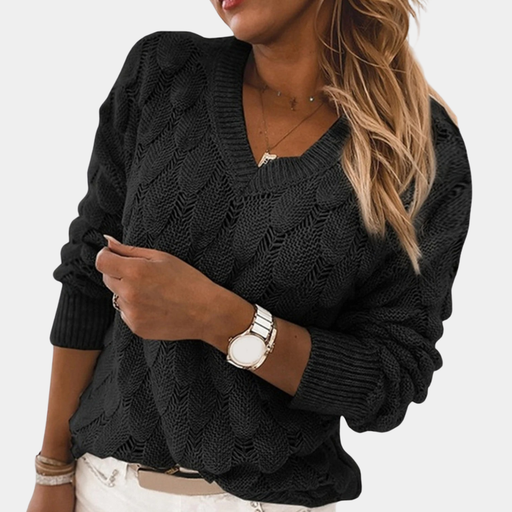 Valenzora | Versatile knit sweater for women