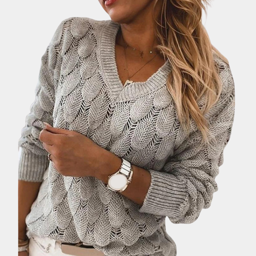 Valenzora | Versatile knit sweater for women