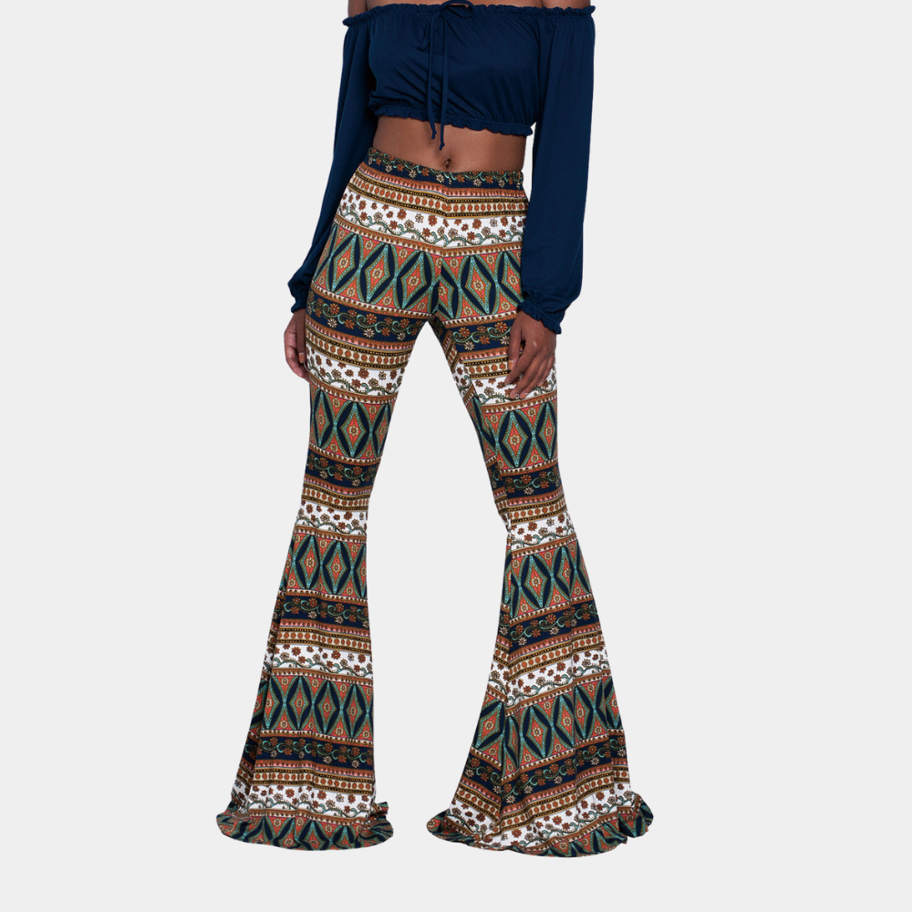Valenzora | Hose mit modernem Muster für Damen