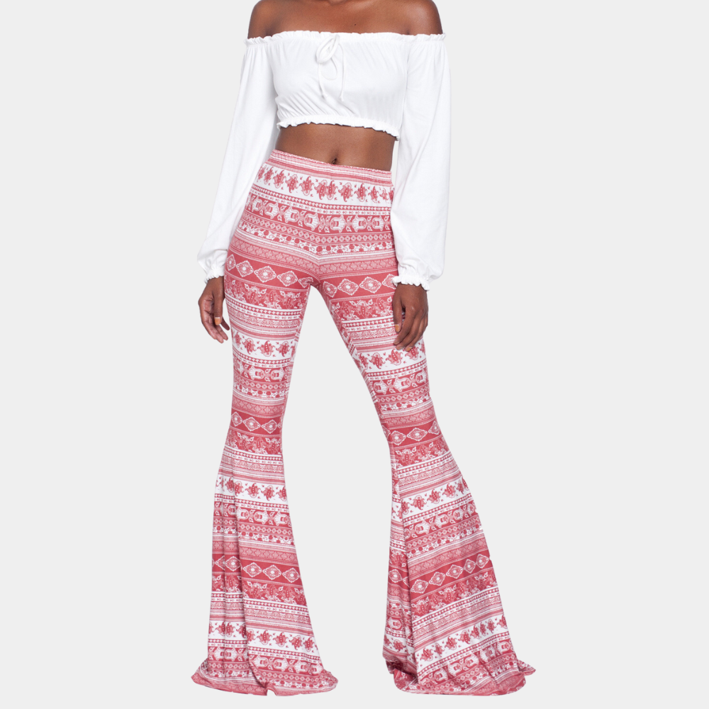 Valenzora | Hose mit modernem Muster für Damen
