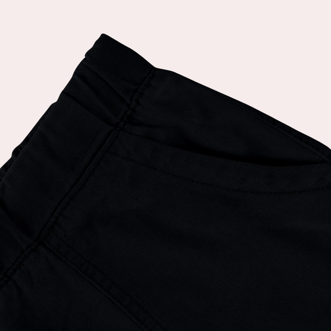 Valenzora | Easy-fit fringed denim shorts for women