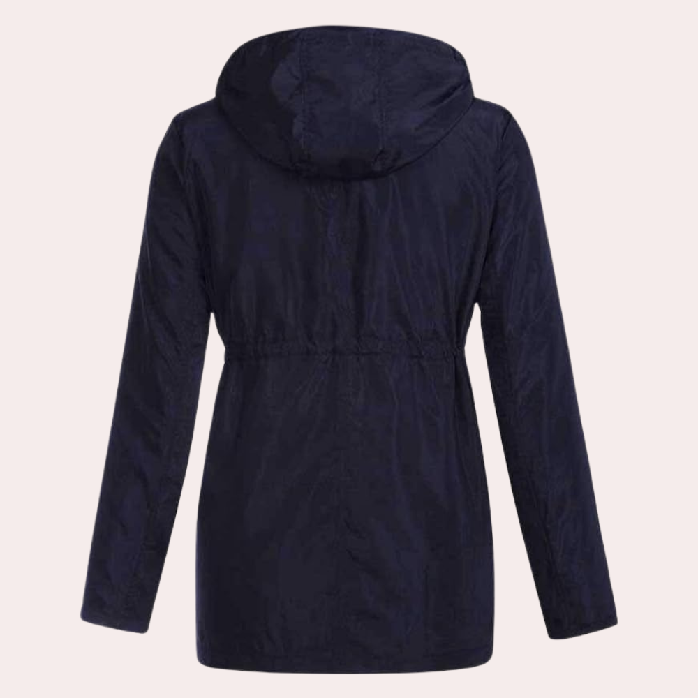 Valenzora | Adjustable Jacket with Hood and Pockets for Women