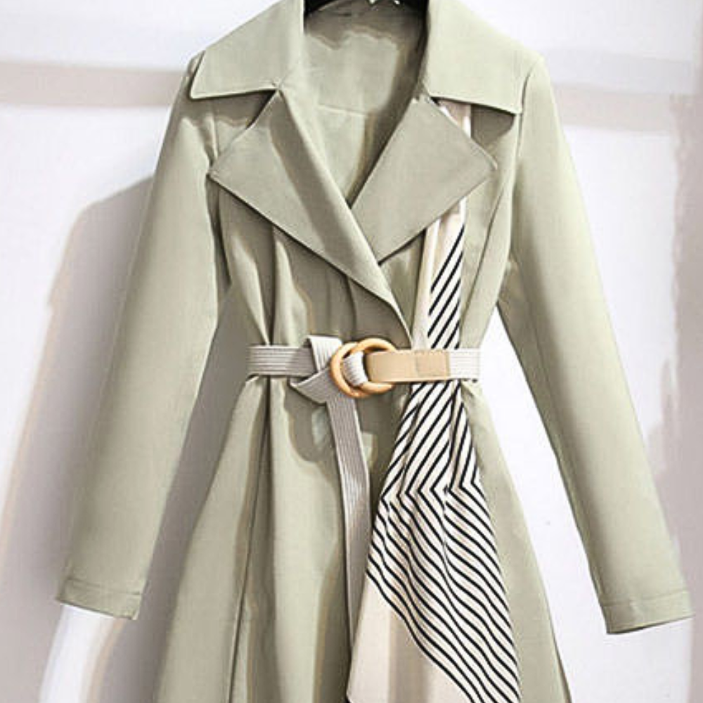 Valenzora | Stylish women's trench coat with belt