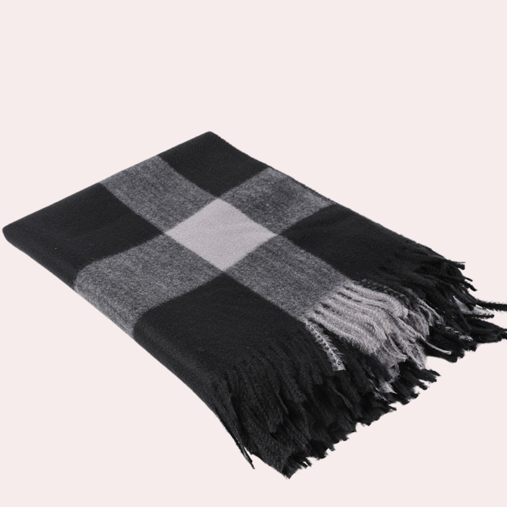 Valenzora | Stylischer Quastenschal für Damen