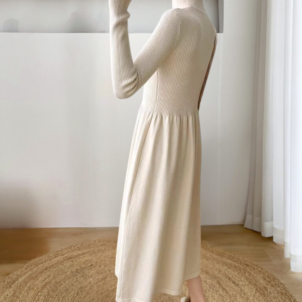 Valenzora | Elegantes Winter-Strickkleid für Damen