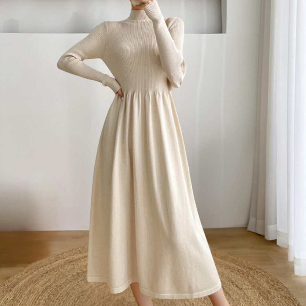Valenzora | Elegantes Winter-Strickkleid für Damen
