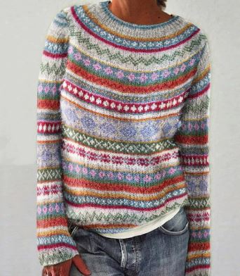 Valenzora | Colorful fashion sweater