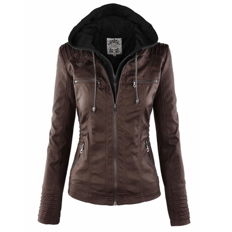 Valenzora | Elegante Lederjacke