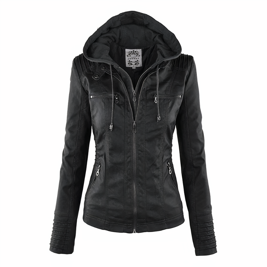 Valenzora - Elegant leather jacket