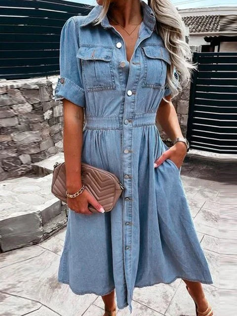Sommerkleid aus Jeans