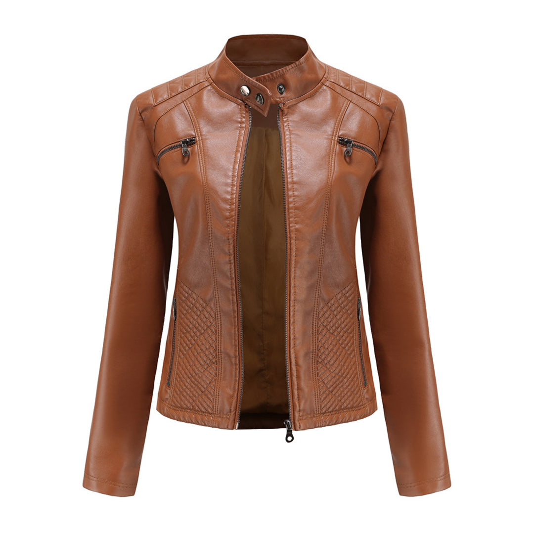 Adriana - Stilvolle Lederjacke
