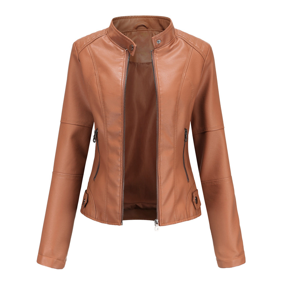 Valenzora | Leather jacket - Timeless comfort