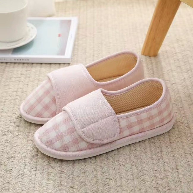 Valenzora | Women's Diabetic Slippers with Adjustable Closure