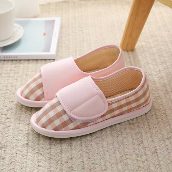 Valenzora | Women's Diabetic Slippers with Adjustable Closure