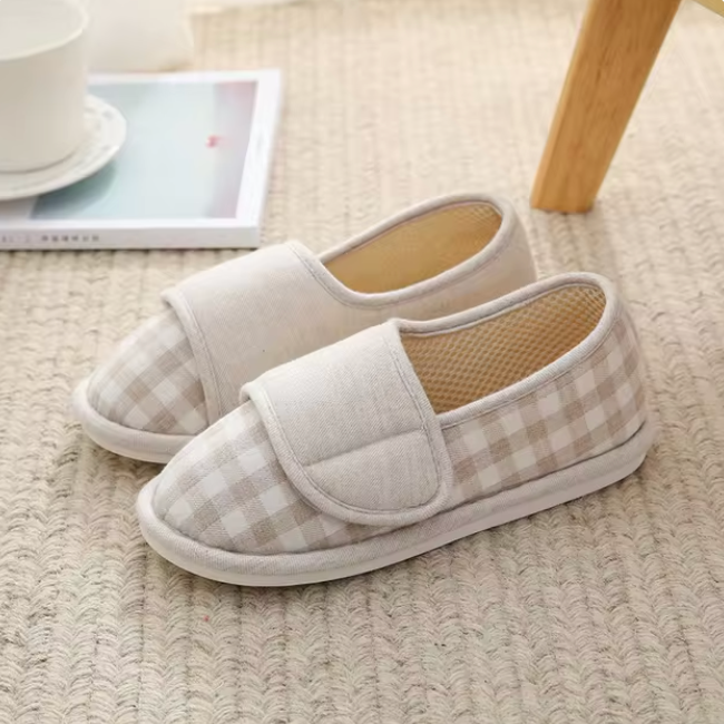 Valenzora | Women's Diabetic Slippers with Adjustable Closure