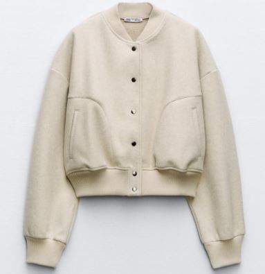 Valenzora - Women's Crop Soft Bomber Jacket