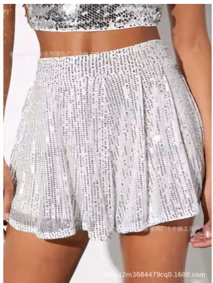 Valenzora | Glitter Shorts for Women