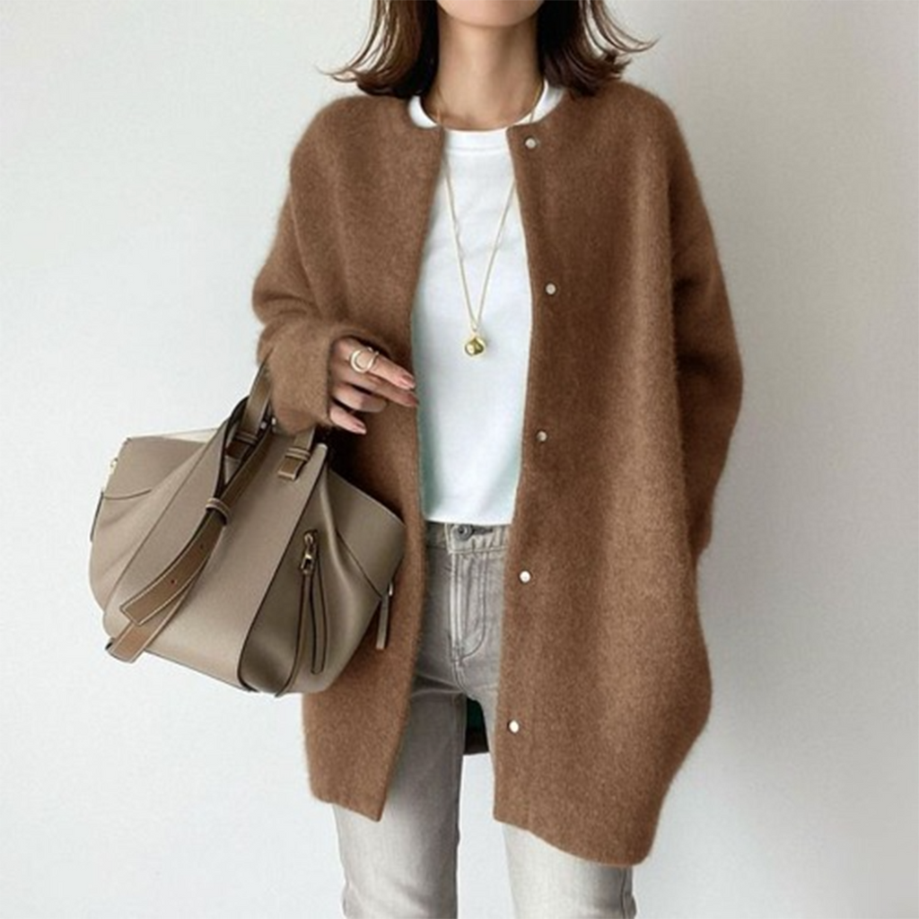 Valenzora - Comfortable classic cardigan for women