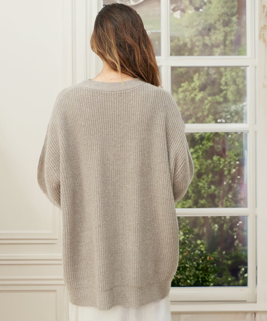 Valenzora - Casual cocoon cardigan