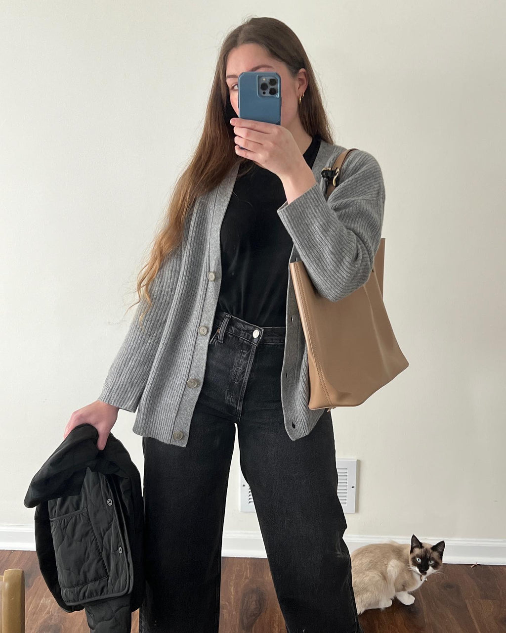 Valenzora - Casual cocoon cardigan