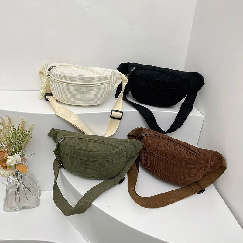 Valenzora | Lässige Cordtasche für Damen