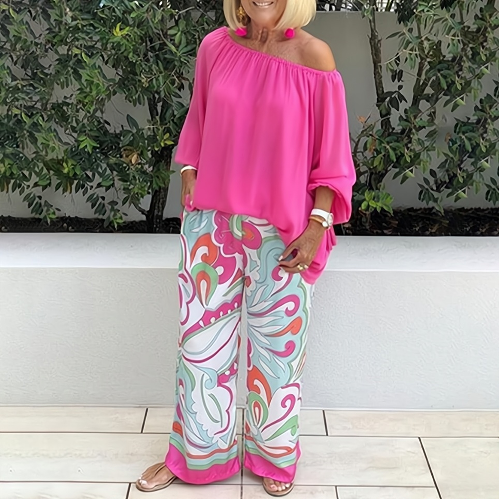 Valenzora | Blusen- und Hosenset | Elegantes und bequemes Zweiteiler-Outfit