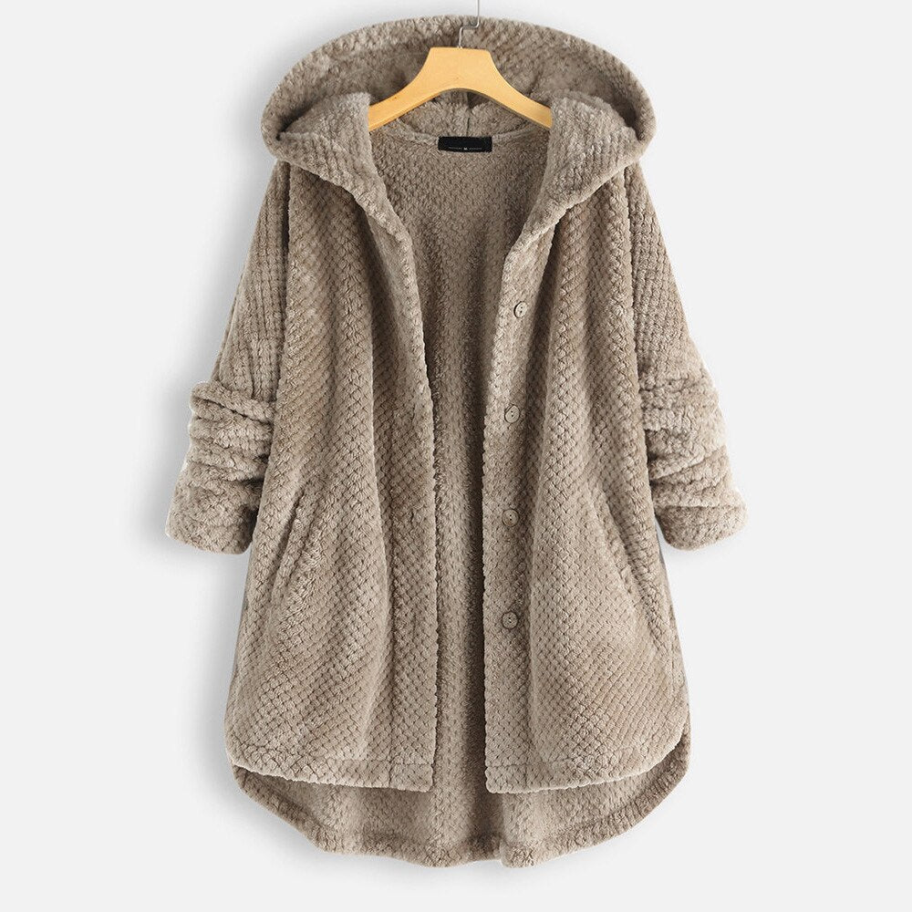 Valenzora | Oversized Hooded Jacket for Women