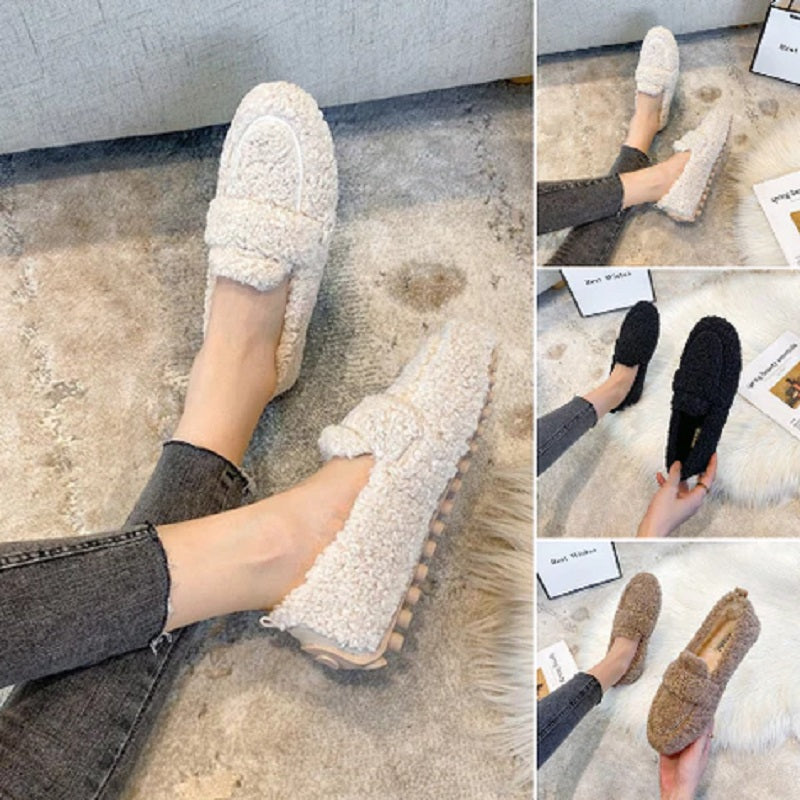 Valenzora Fur Shoes