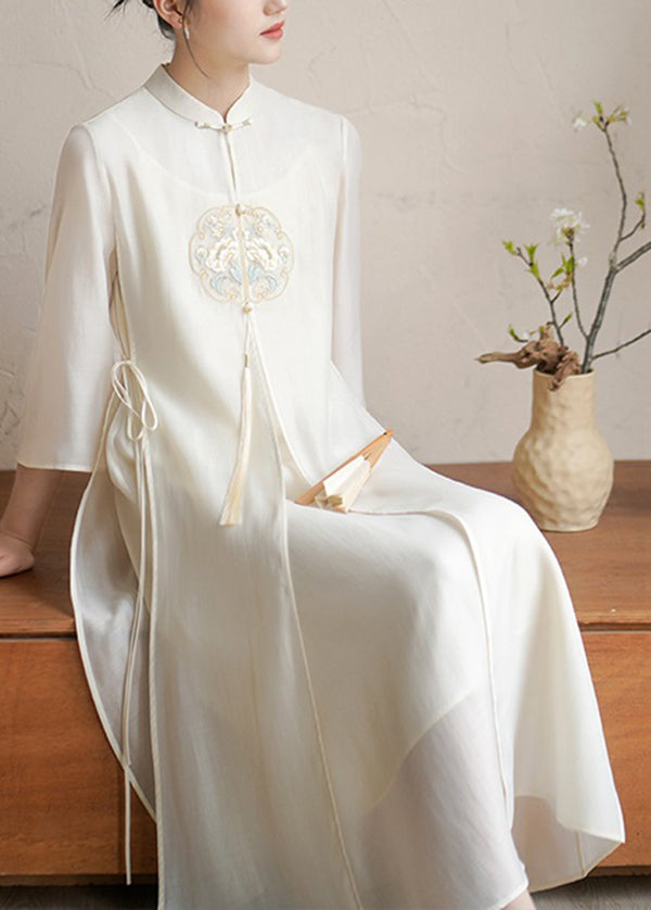 Valenzora | Elegantes Kleid mit Stehkragen