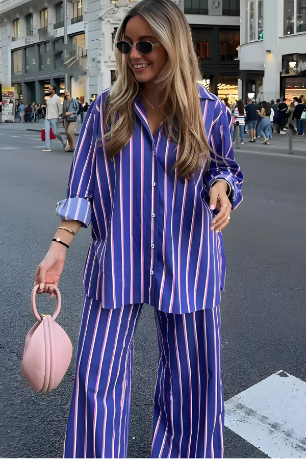 Valenzora | PINSTRIPE SET