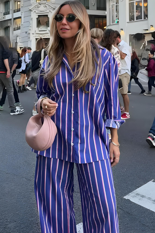 Valenzora | PINSTRIPE SET