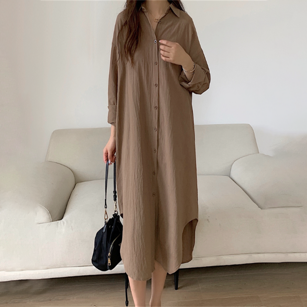 Valenzora: Long shirt dress for stylish comfort