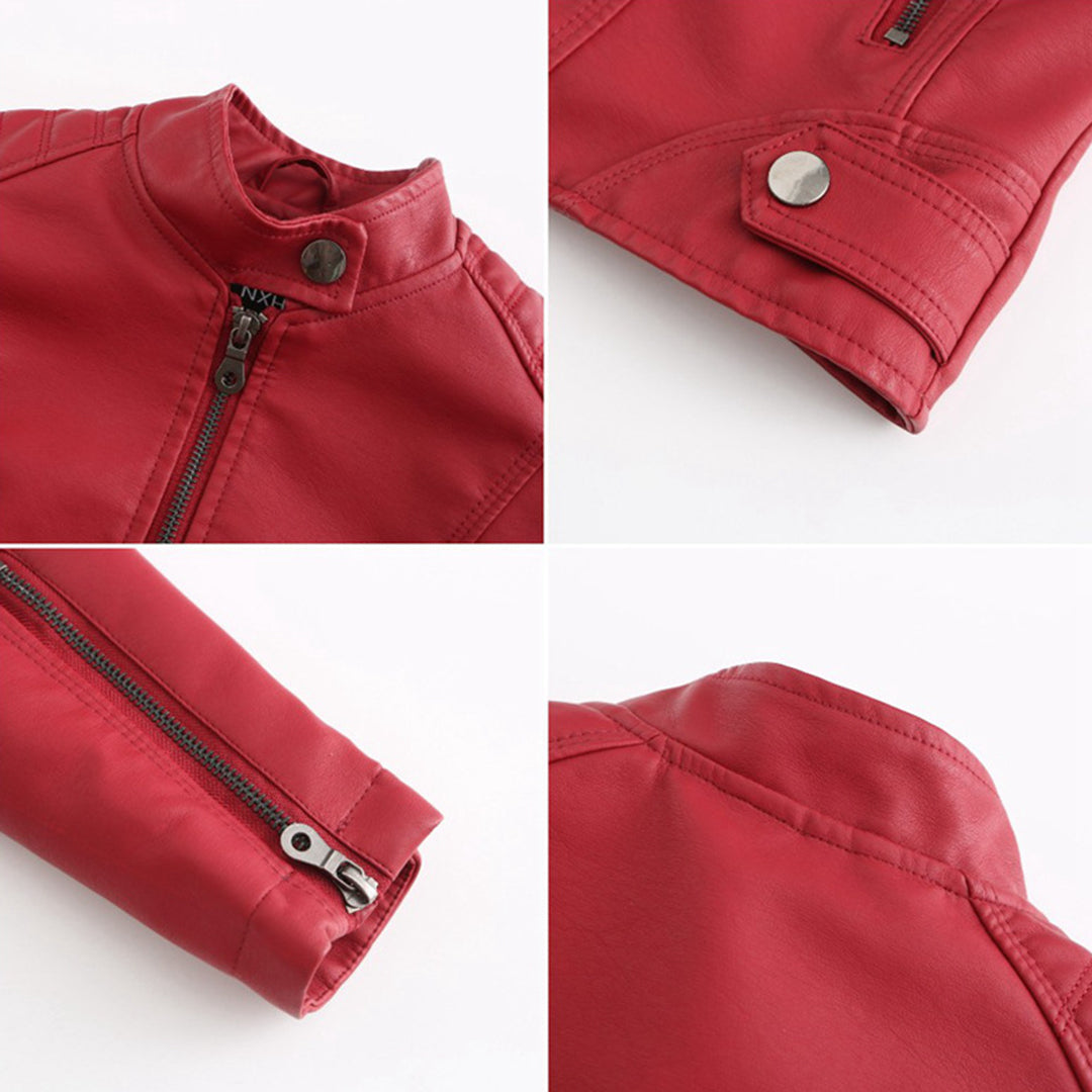 Valenzora | Leather jacket - Timeless comfort