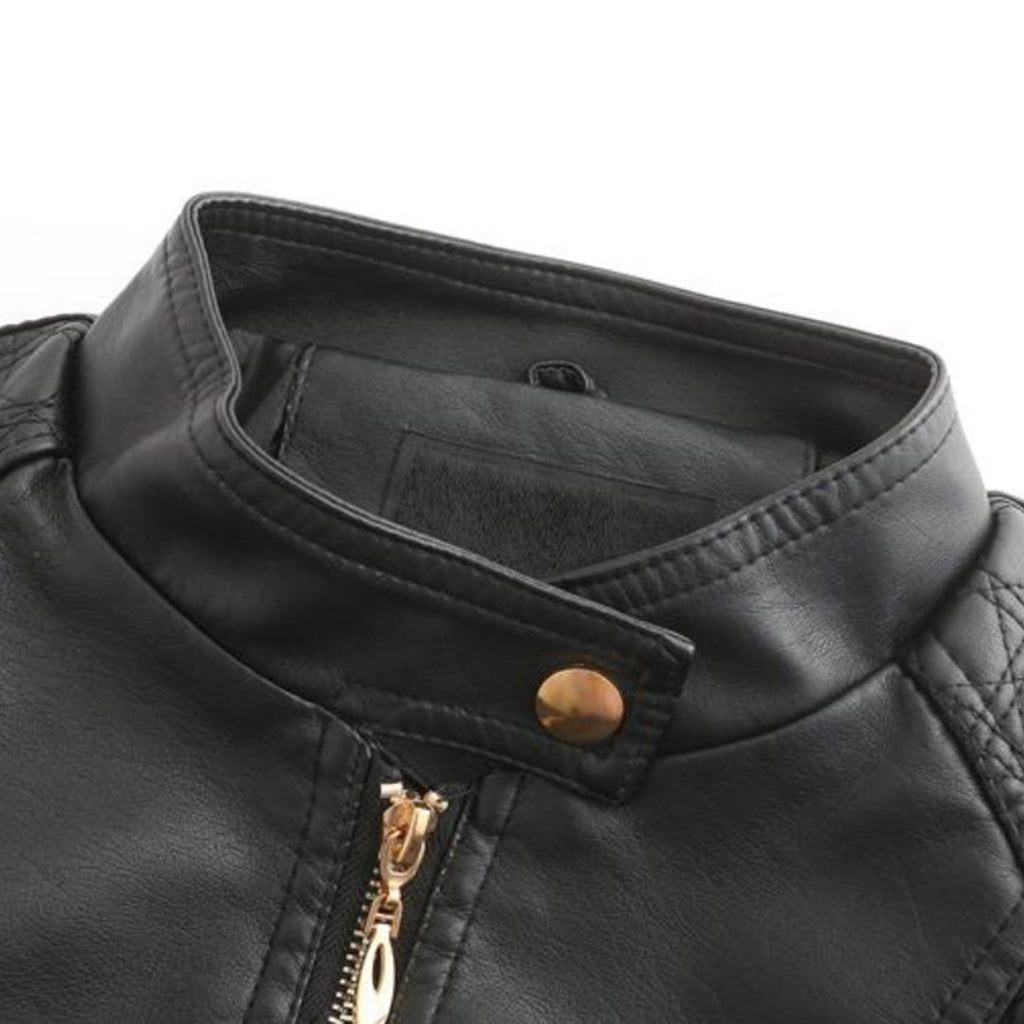 Valenzora | Elegante Lederjacke für Damen