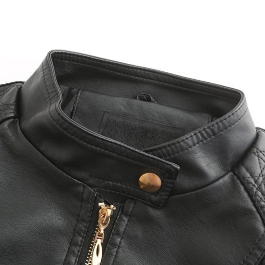 Valenzora | Elegante Lederjacke für Damen