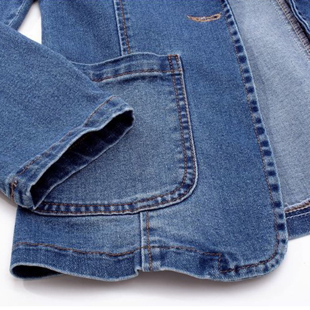Valenzora | Figurbetonter Jeans-Blazer für Damen