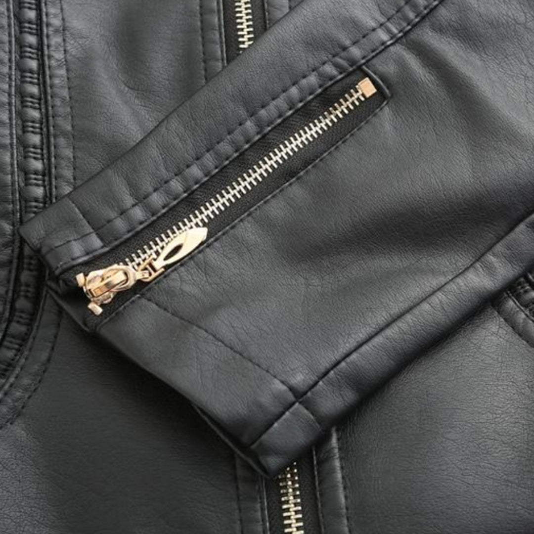 Valenzora | Elegante Lederjacke für Damen
