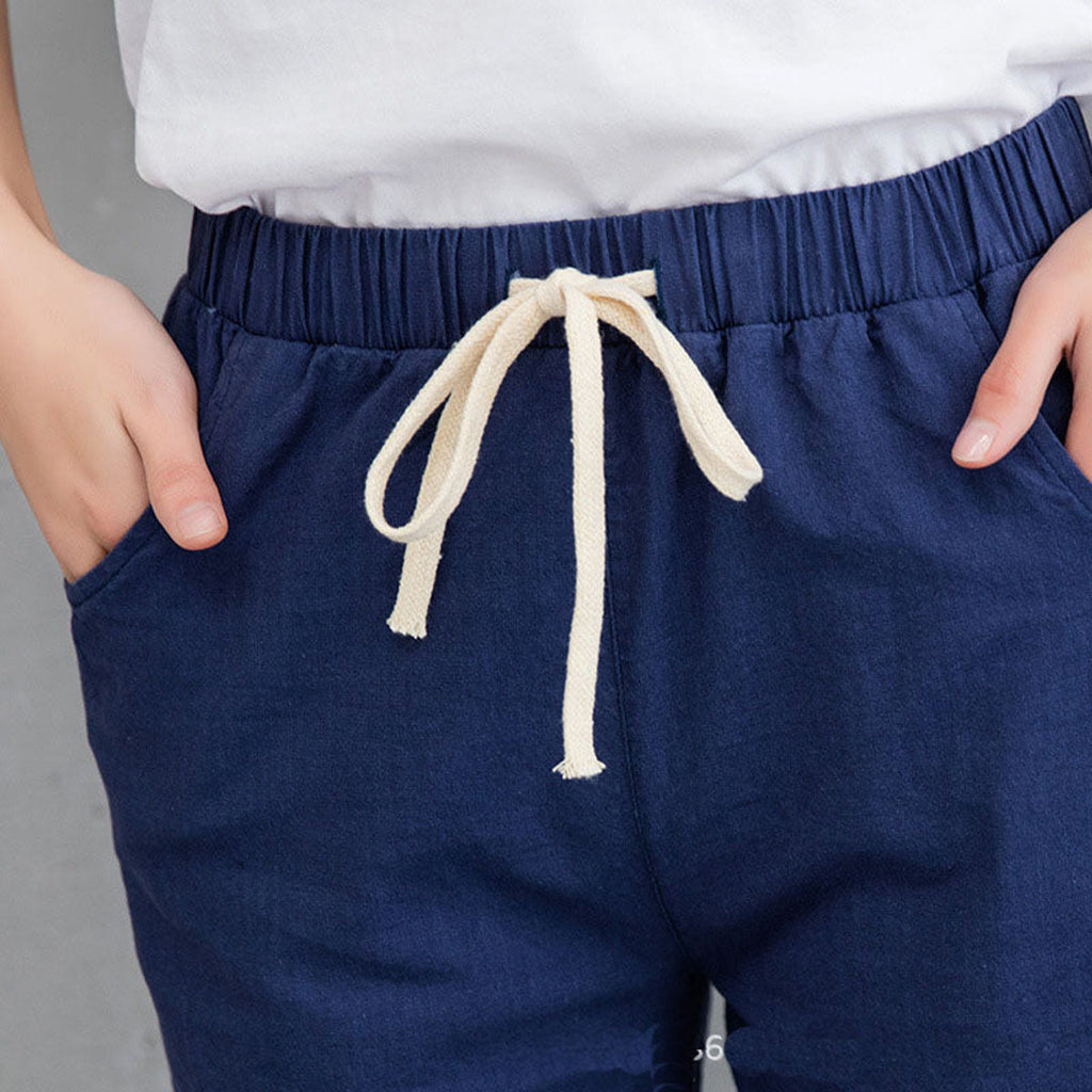 Valenzora | Bequeme Damenhosen in Schwarz, Khaki und Blau