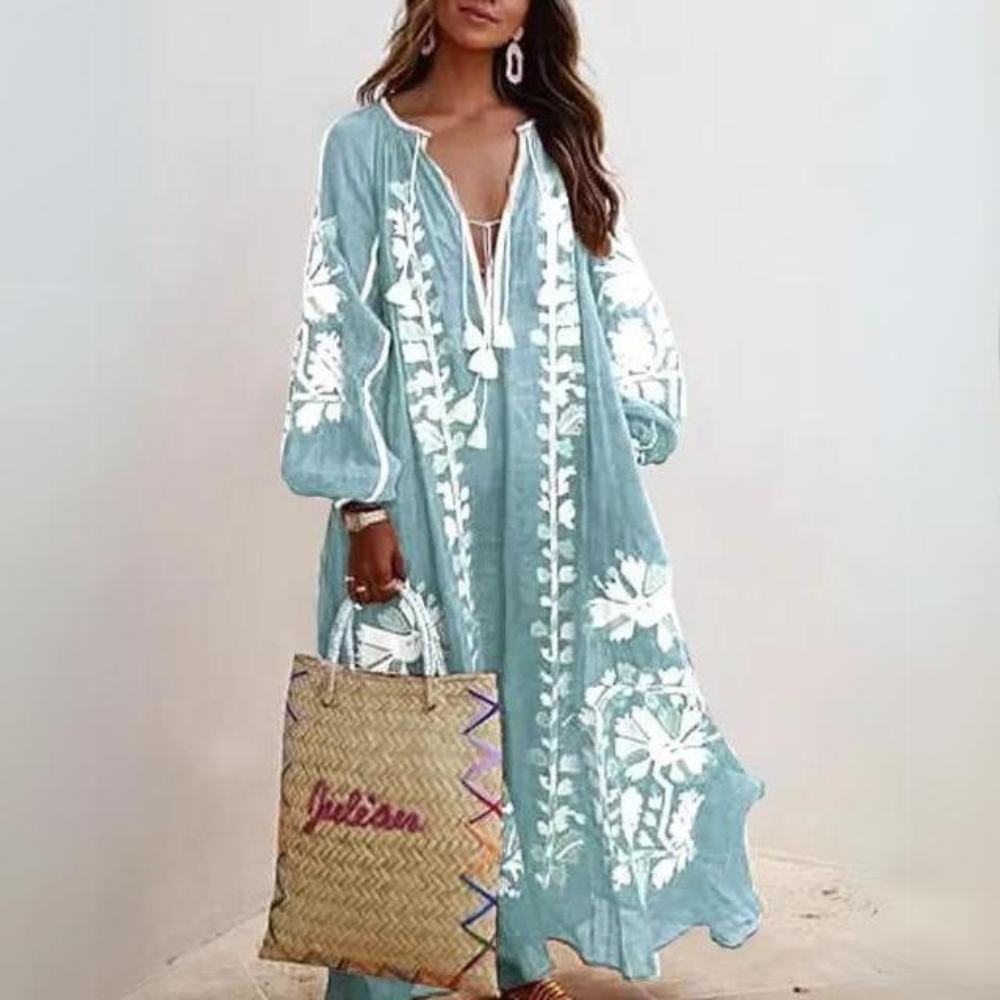 Valenzora | Elegant bohemian long dress