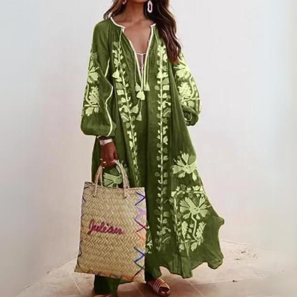 Valenzora | Elegant bohemian long dress